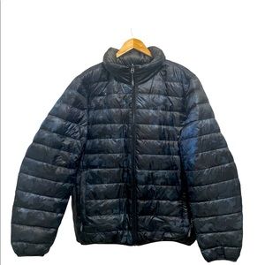 Tumi Black Quilted Puffer Jacket